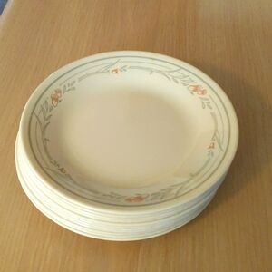12 retired Corelle Corning Rose